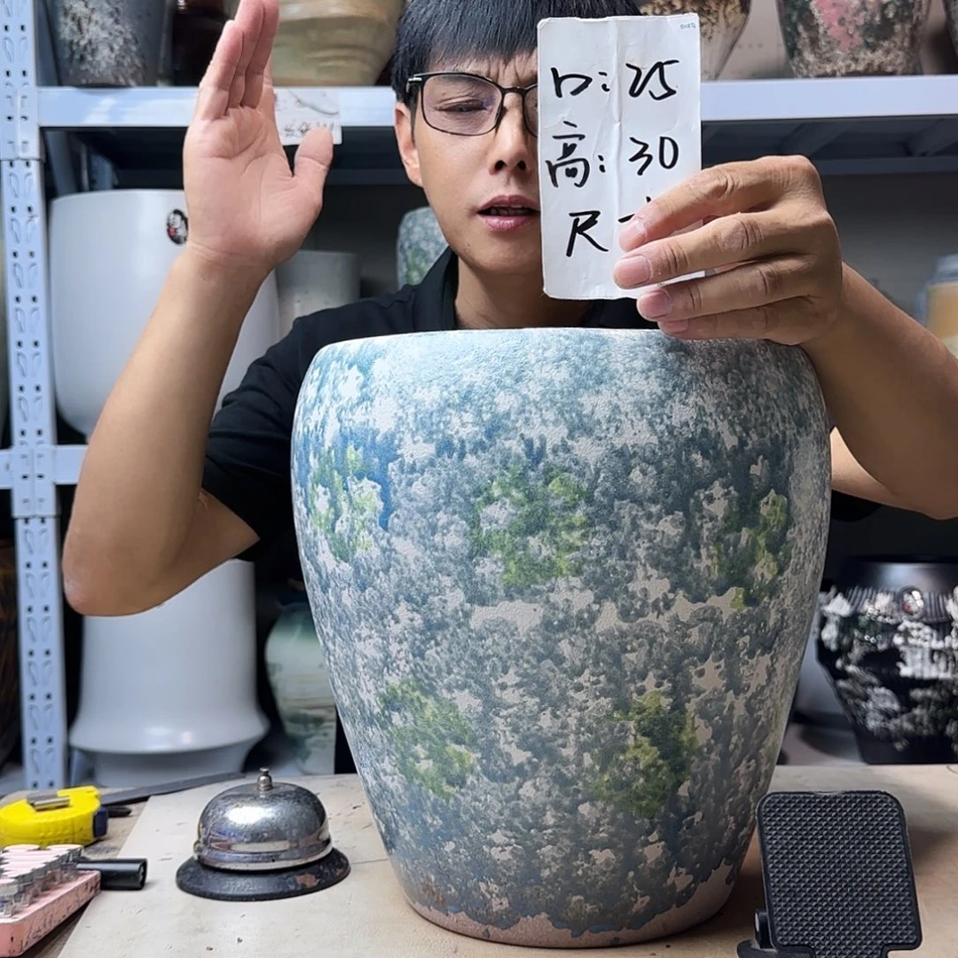 紫砂花盆尺寸25@30