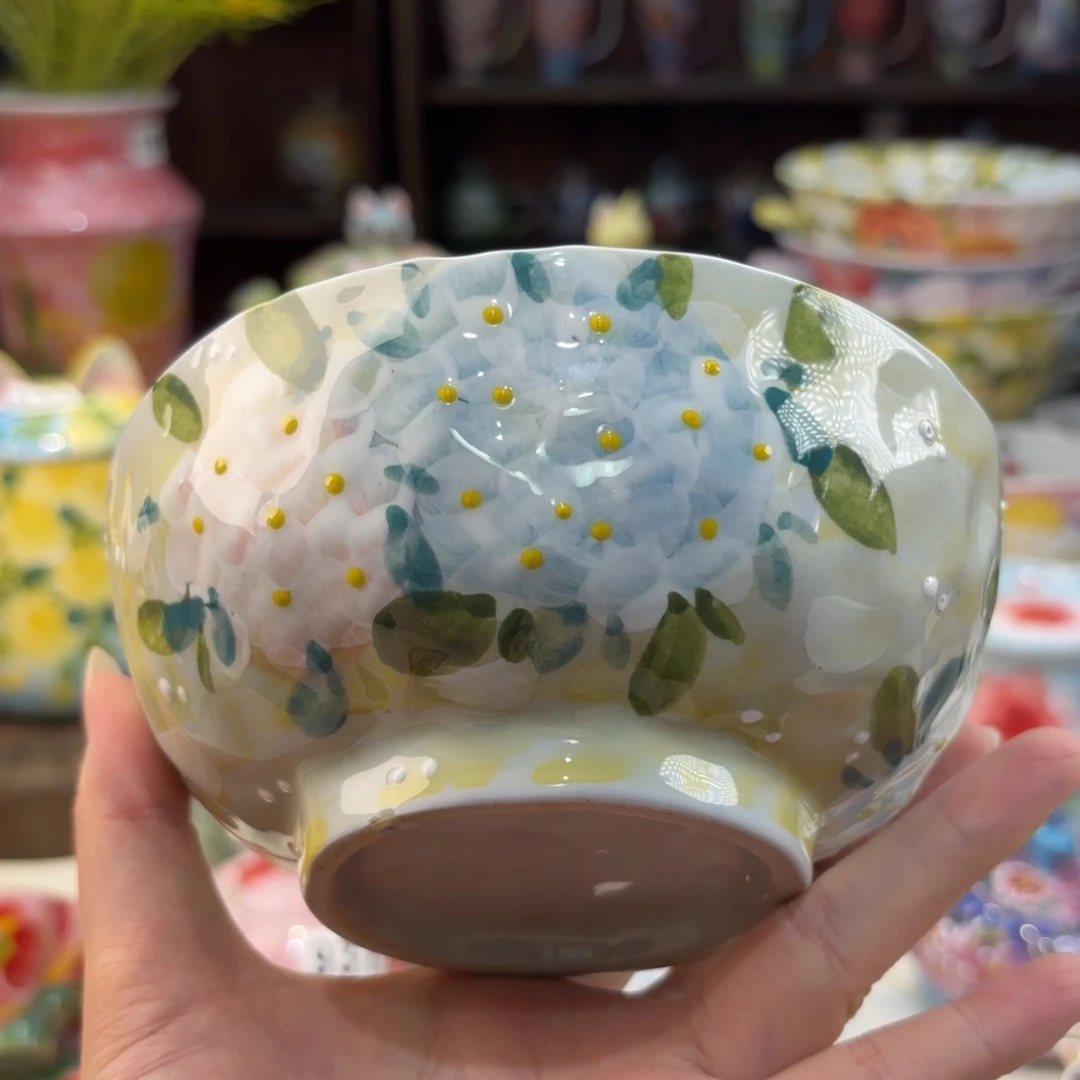 瓷片景德镇手绘高温釉下彩陶瓷茶具