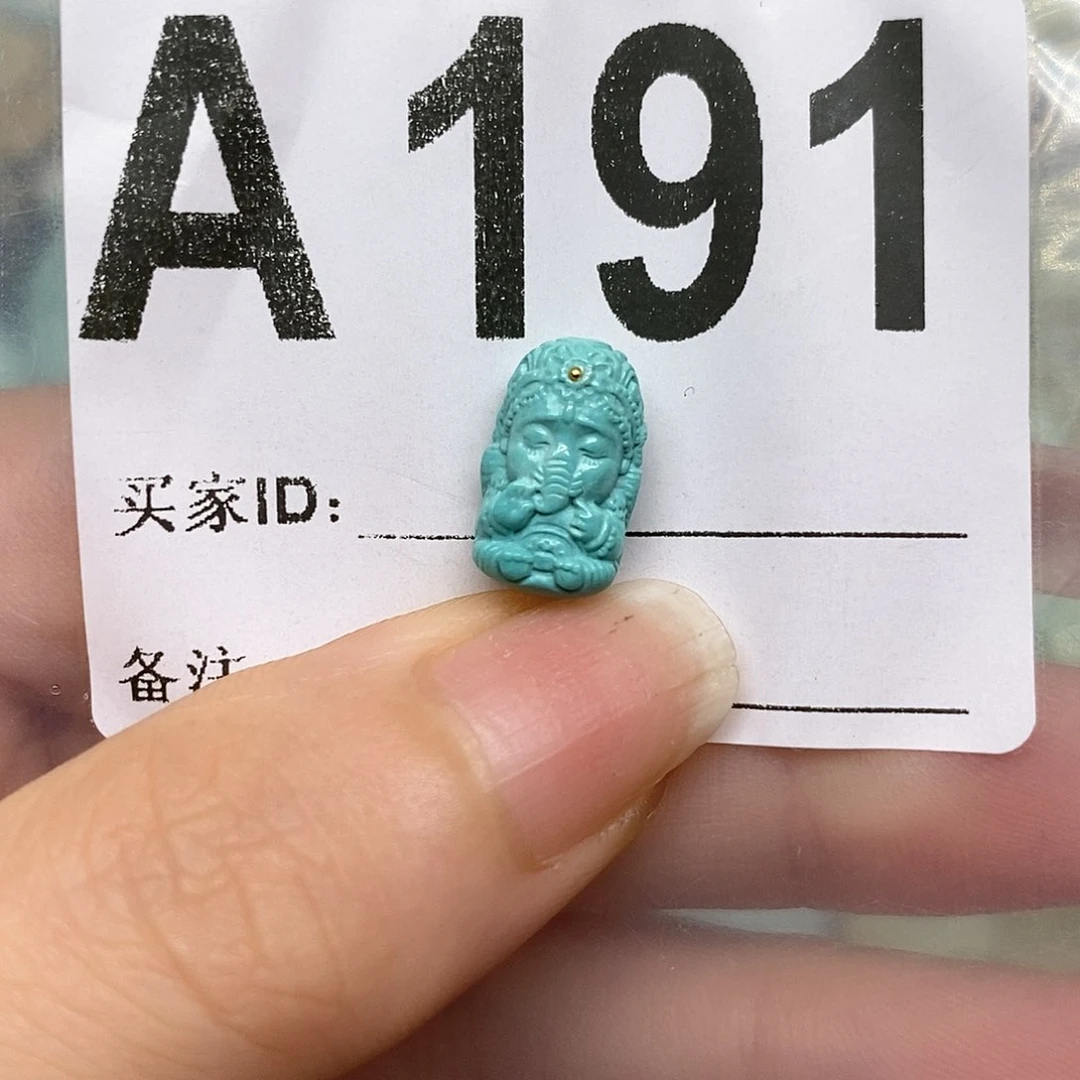 绿松石未镶嵌绿松石配饰定制