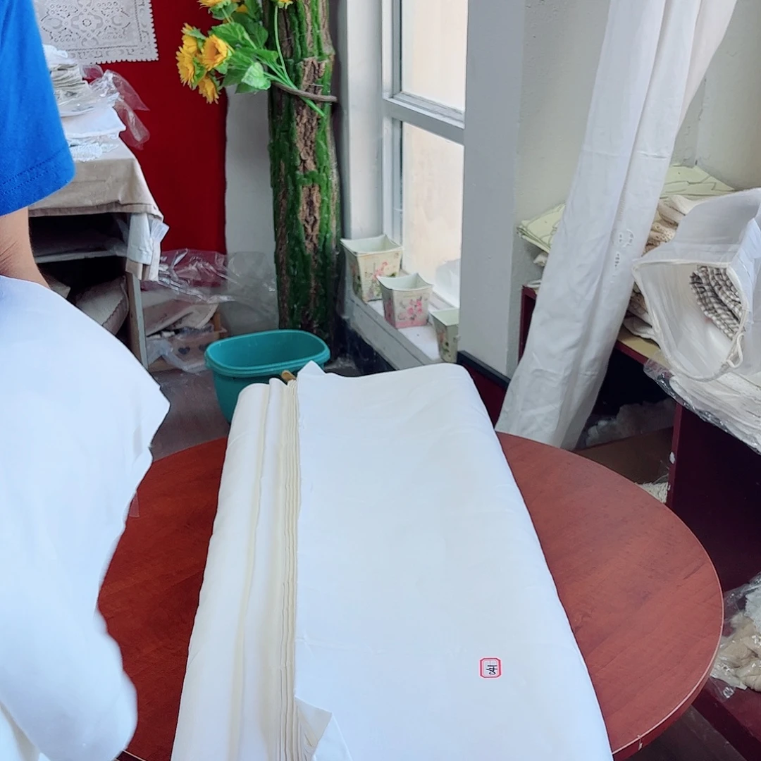 毛绒亚麻棉042-1.8/2.4米亚麻床单