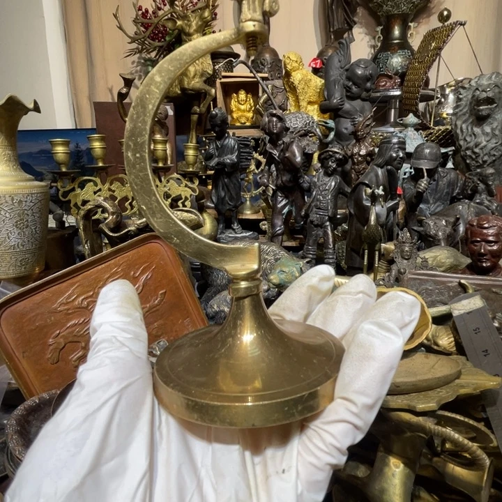 楚*原大阪回流铜器摆件6