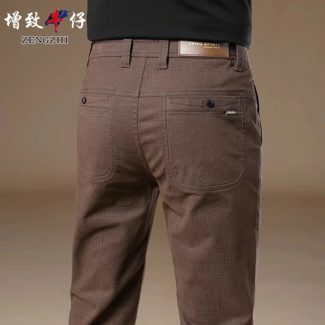 Z283【总裁八代】四季款时装周修身时尚百搭休闲裤