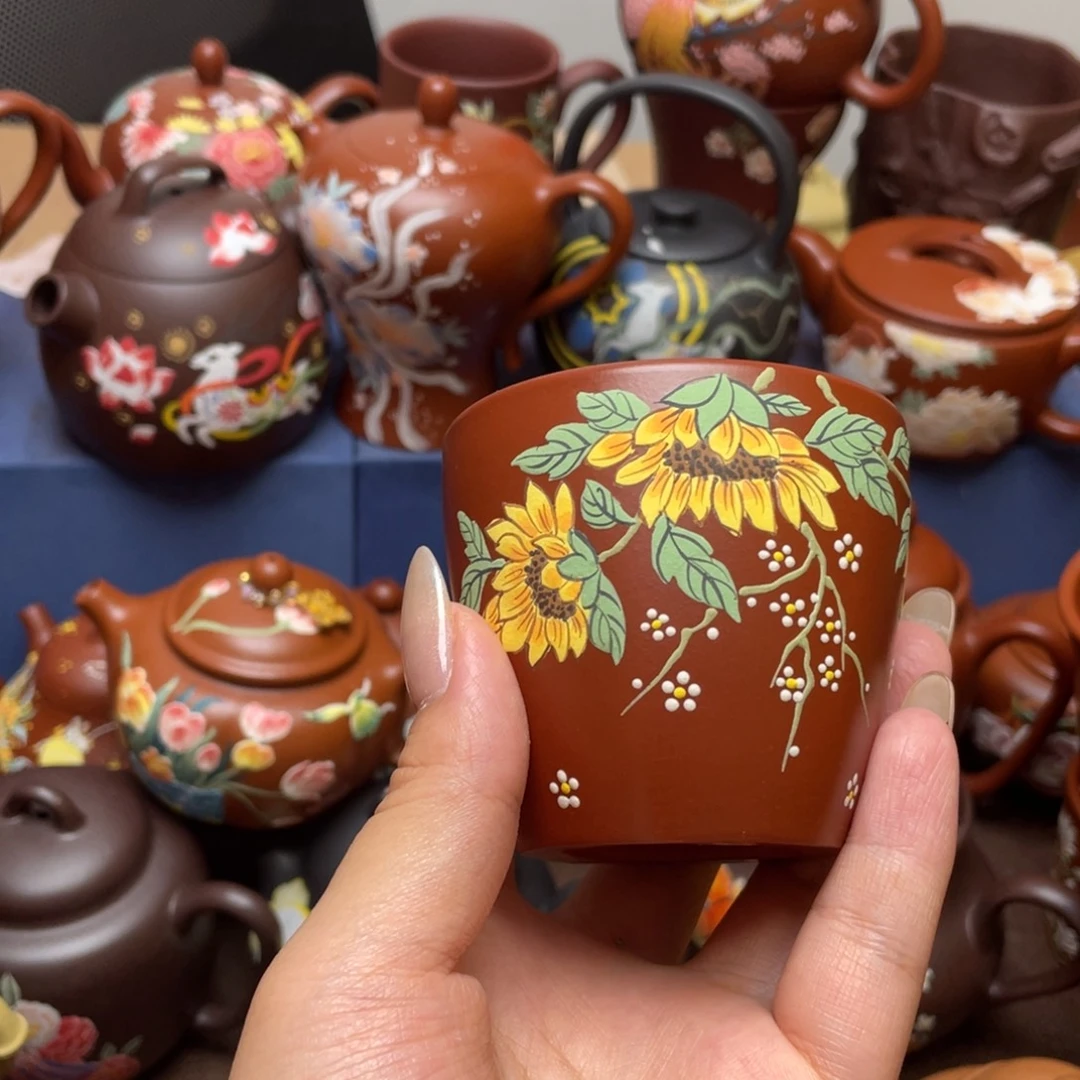 茶杯紫砂紫砂主人杯150cc