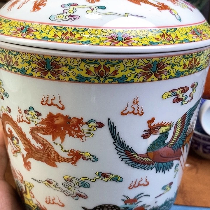 景德镇陶瓷藏式茶碗