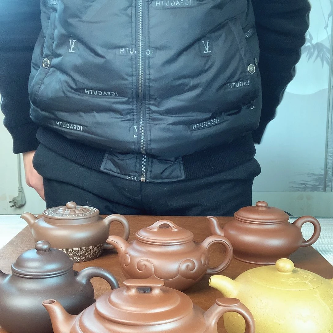 紫砂茶壶日***漠全手工制作