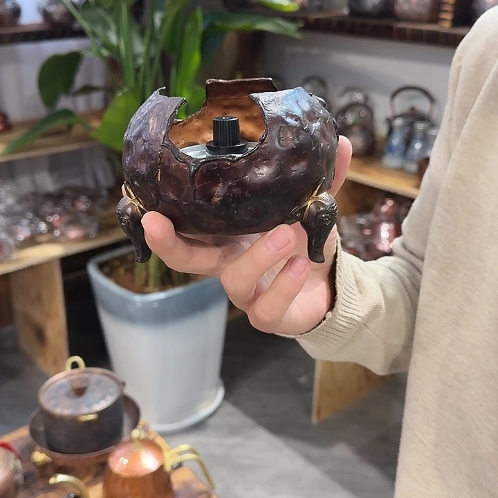 紫铜手工制作摆件