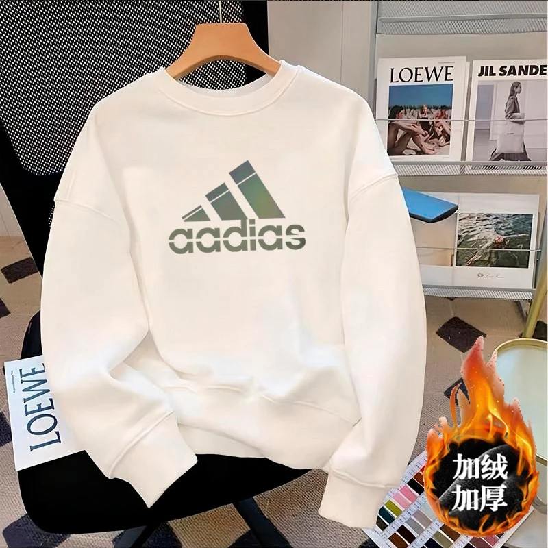 一折专区丨百亿秒杀丨2025春秋新款圆领卫衣宽松大码潮牌休闲上衣