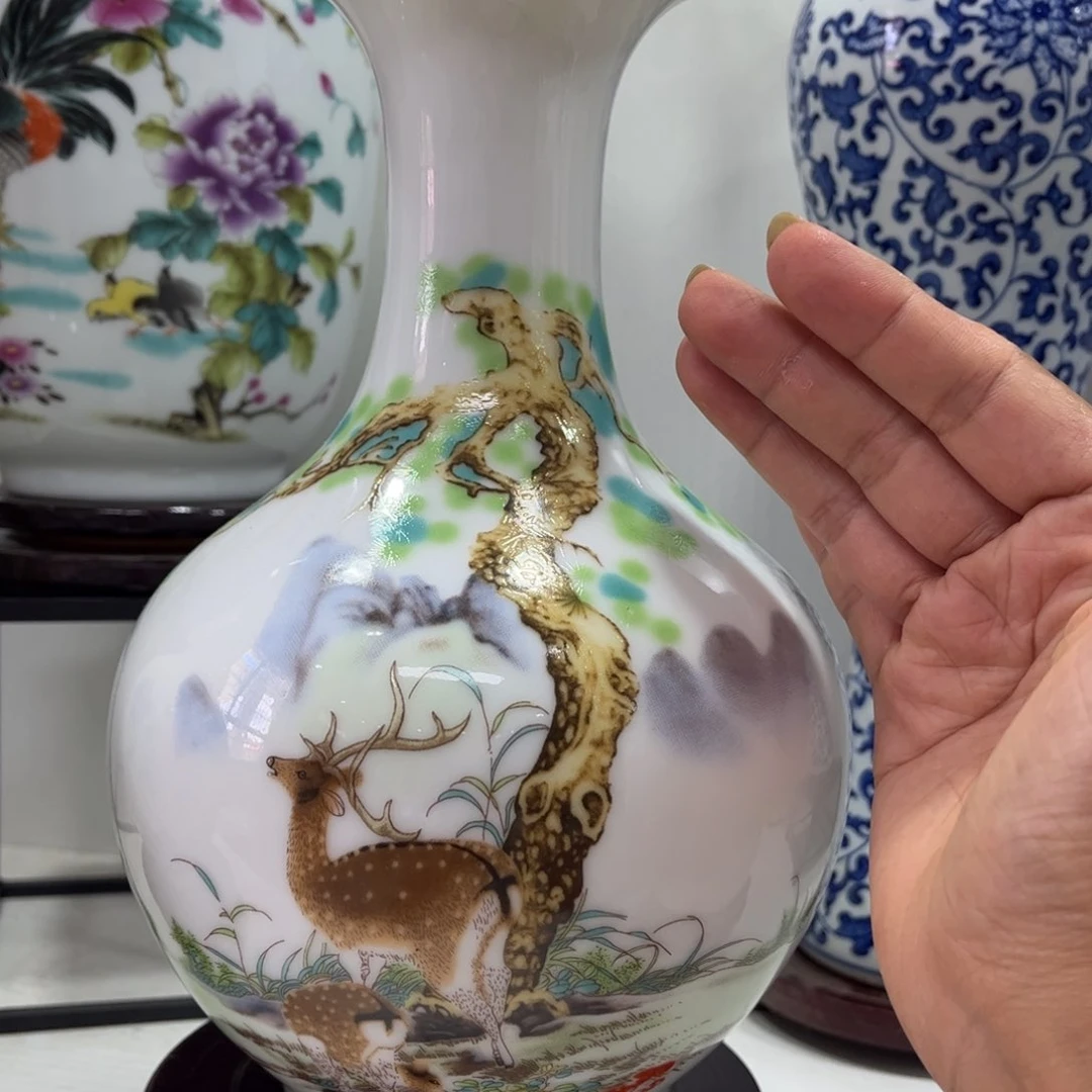 景德镇陶瓷花瓶摆件