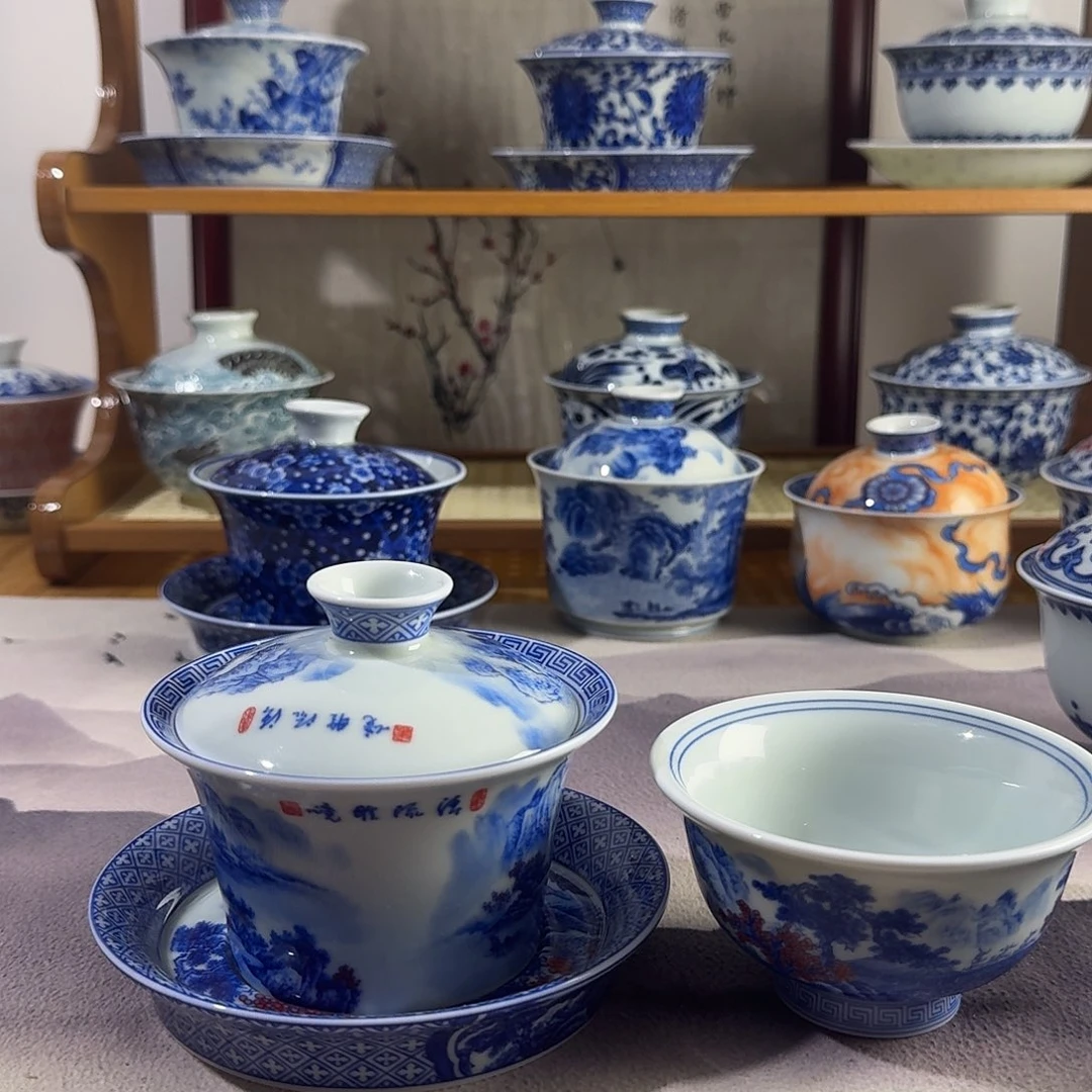 景德镇陶瓷二件套