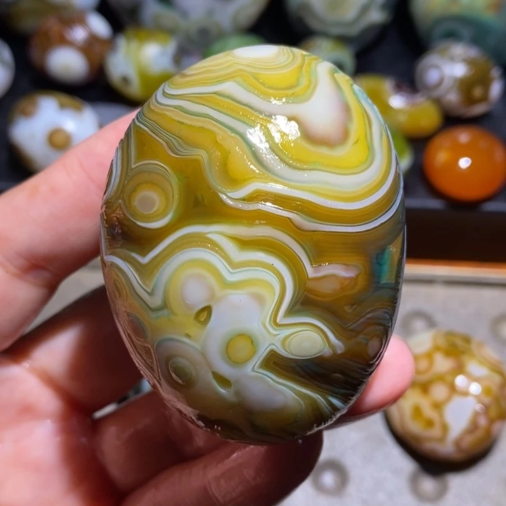 未镶嵌玛瑙/玉髓珠宝半成品87