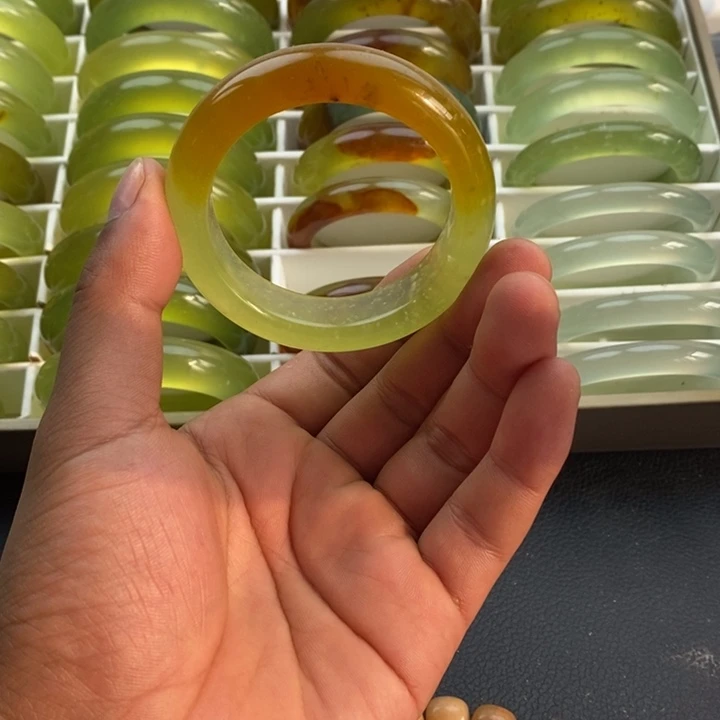 蛇纹石玉合金手镯53