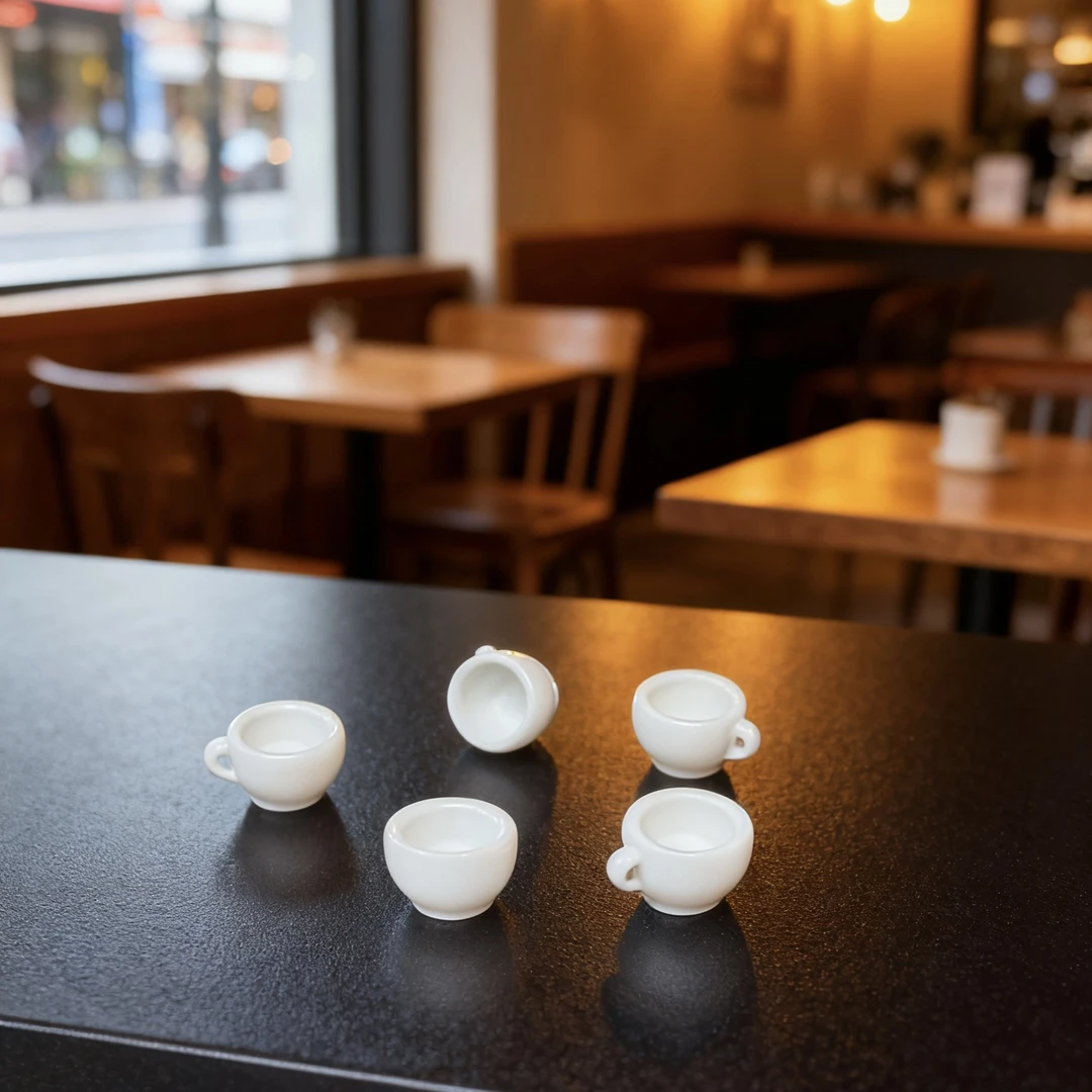 【现货/迷你茶杯】正经定制仿真食玩树脂配件场景搭配微缩DIY