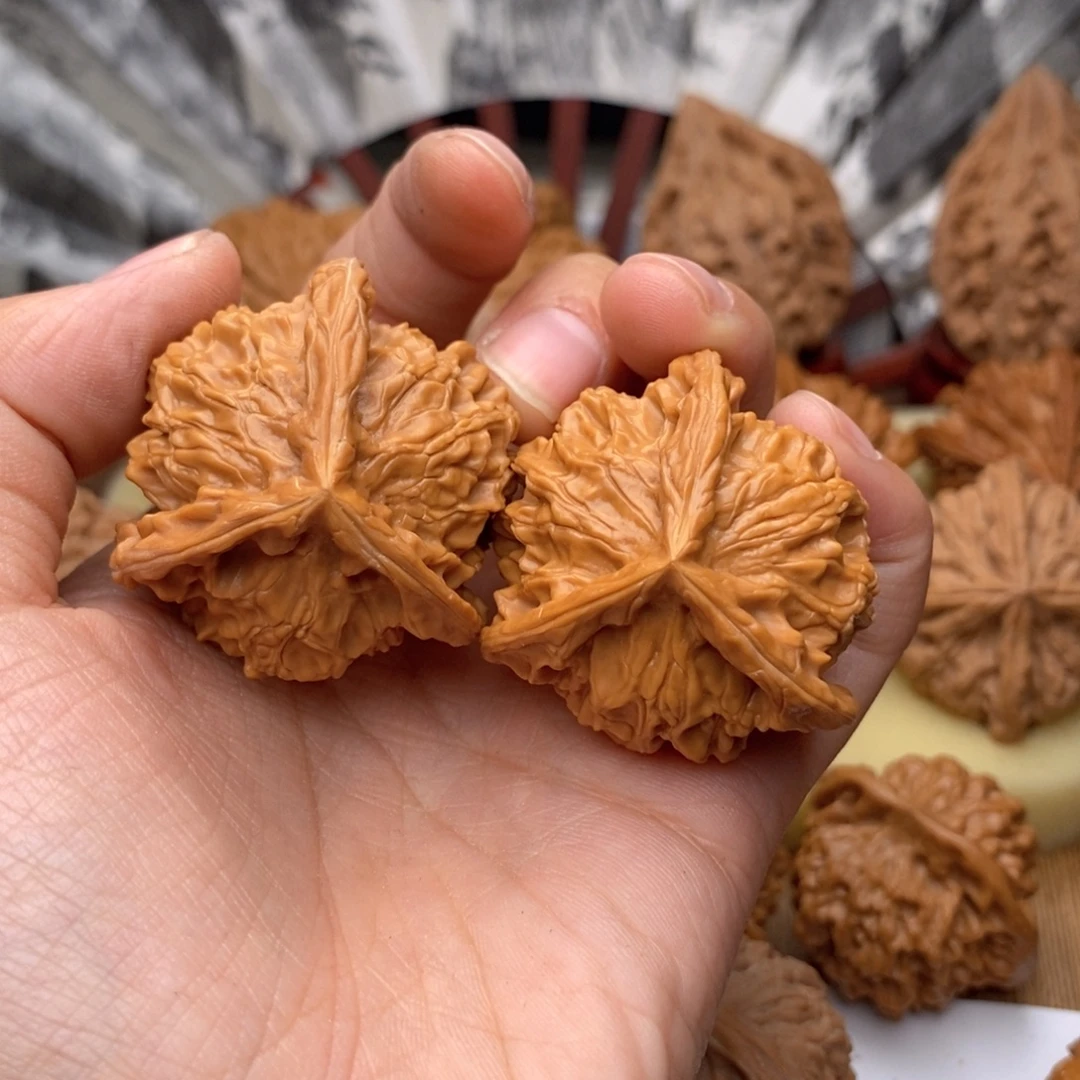 把件文玩核桃733号39盘山