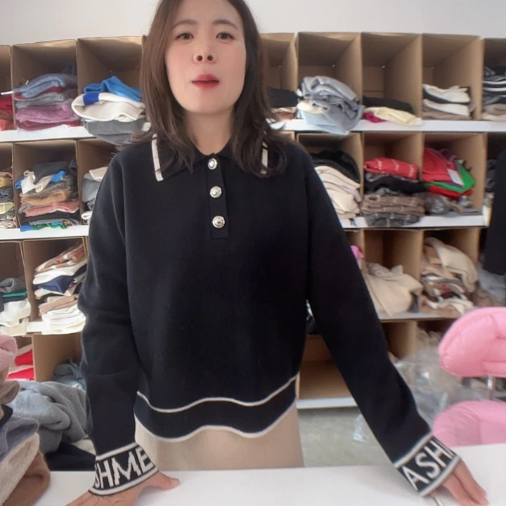 黑色精仿Polo均码