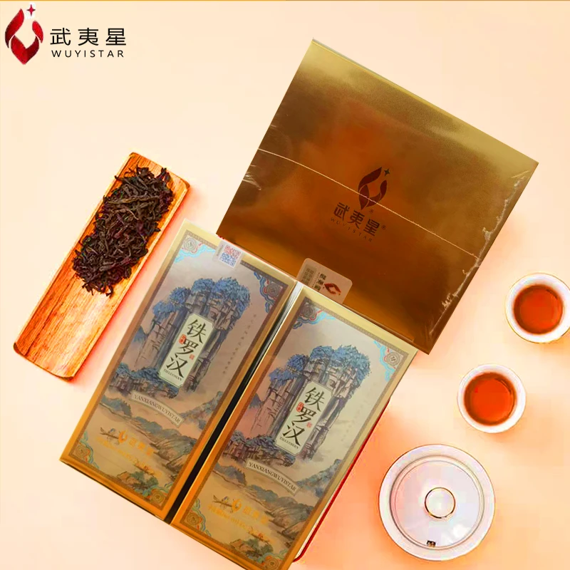WUYISTAR/武夷星武夷星岩香系列铁罗汉100.2克大红袍一级乌龙茶