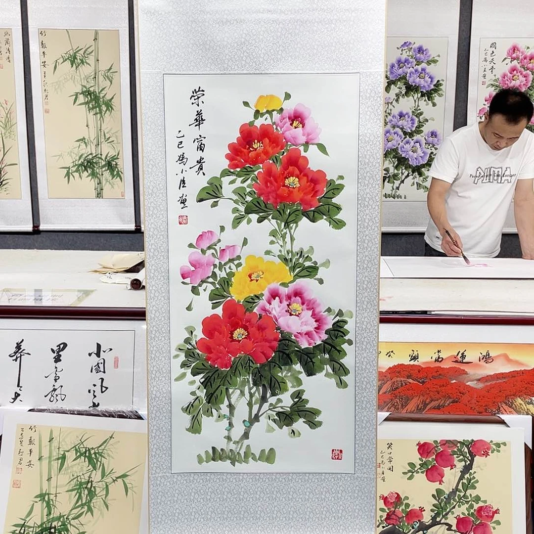 国画手绘作品手绘作品