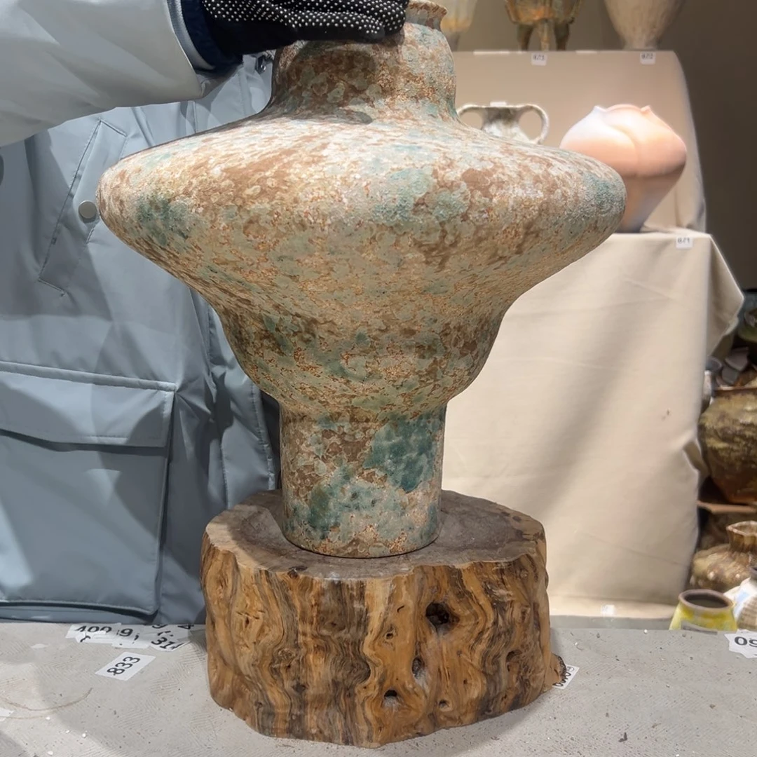 景德镇高温陶瓷花瓶摆件691花瓶摆件