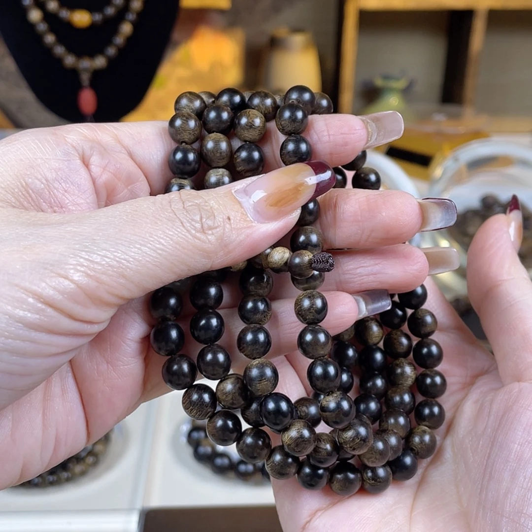 【闪购商品】沉香手串余*林富森红土