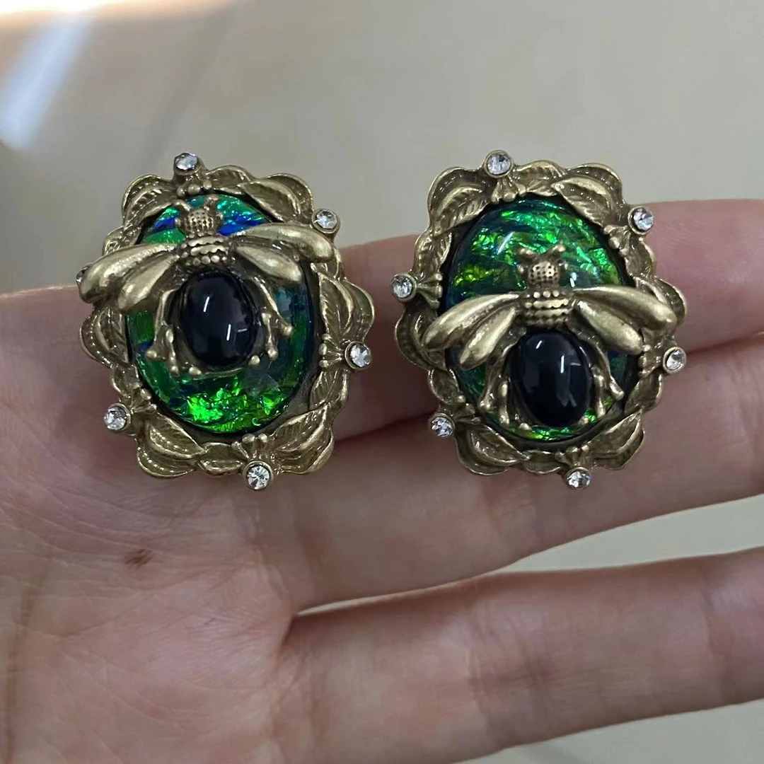 铜合金耳饰  L【展会专享】橙妈推荐蜜蜂耳饰