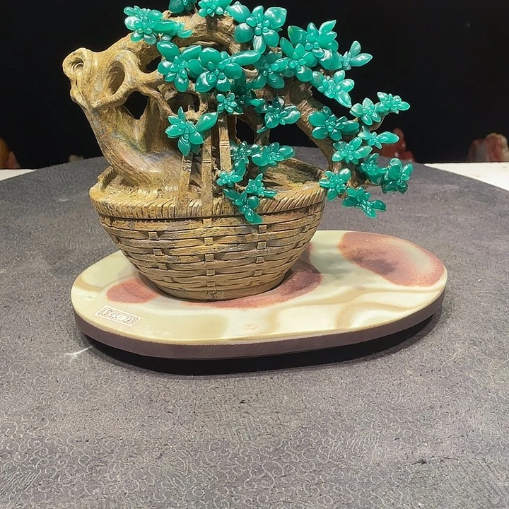 小***铁寿山石山水画作品欣赏