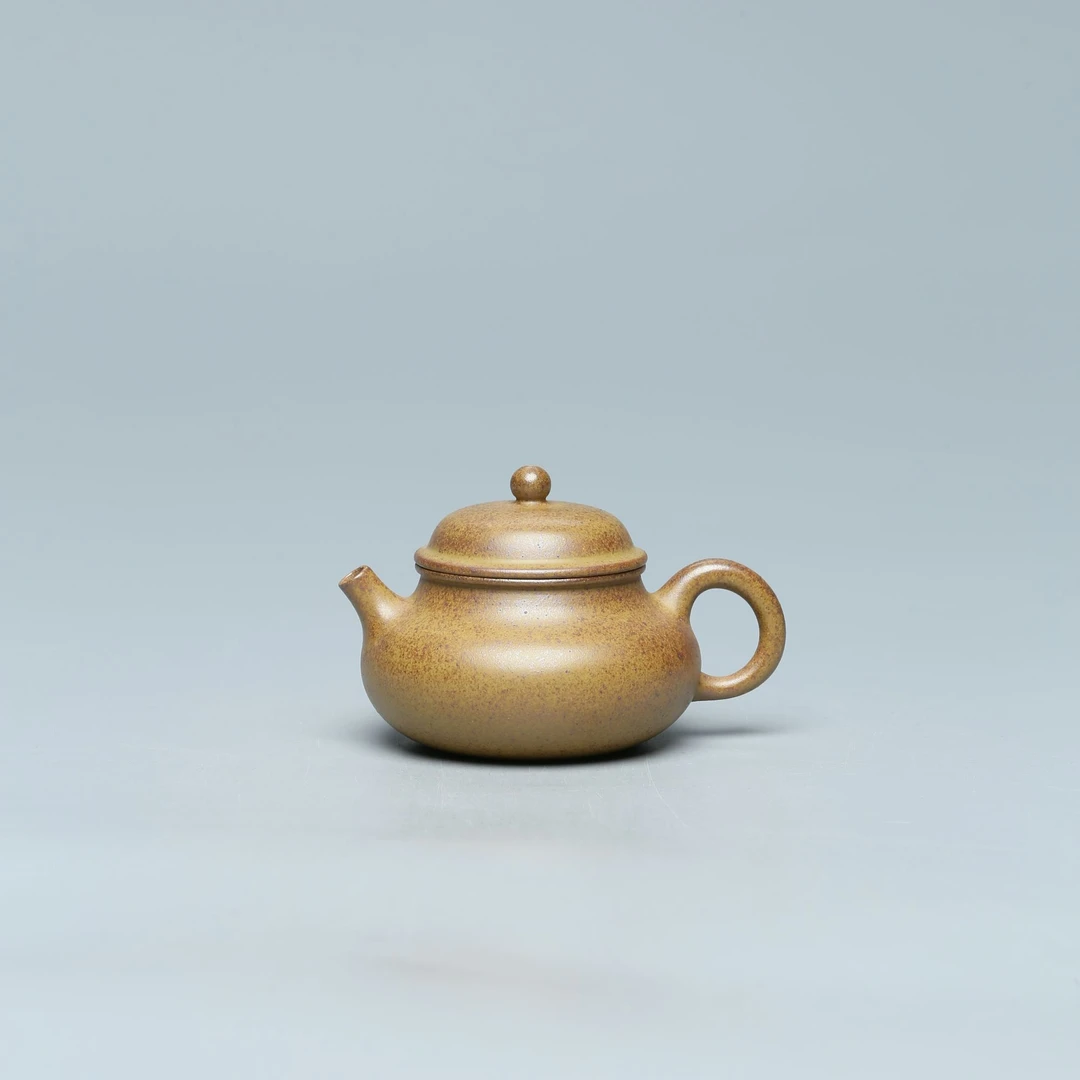 WZ65门静 容天 古法柴烧 120cc 紫砂壶 壶之华