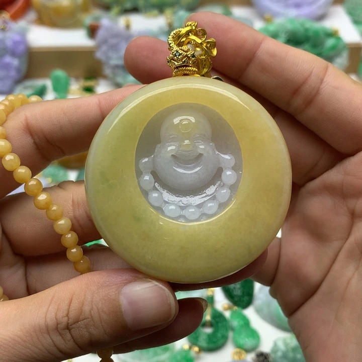 颈饰未镶嵌翡翠翡翠