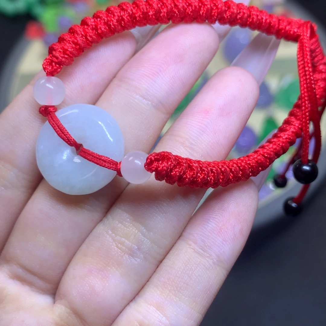 翡翠未镶嵌颈饰天然