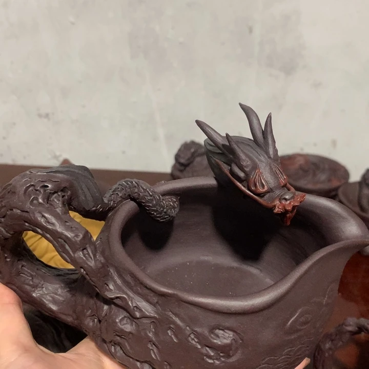 【闪购商品】茶壶紫砂破**风全手工制作工艺制作