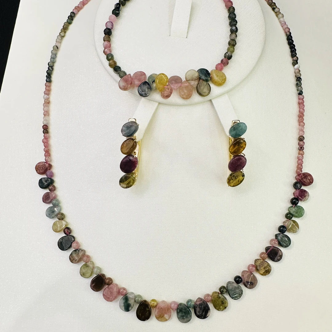 铜合金项链 29号新款个性项链耳环زۇمرەت تاش