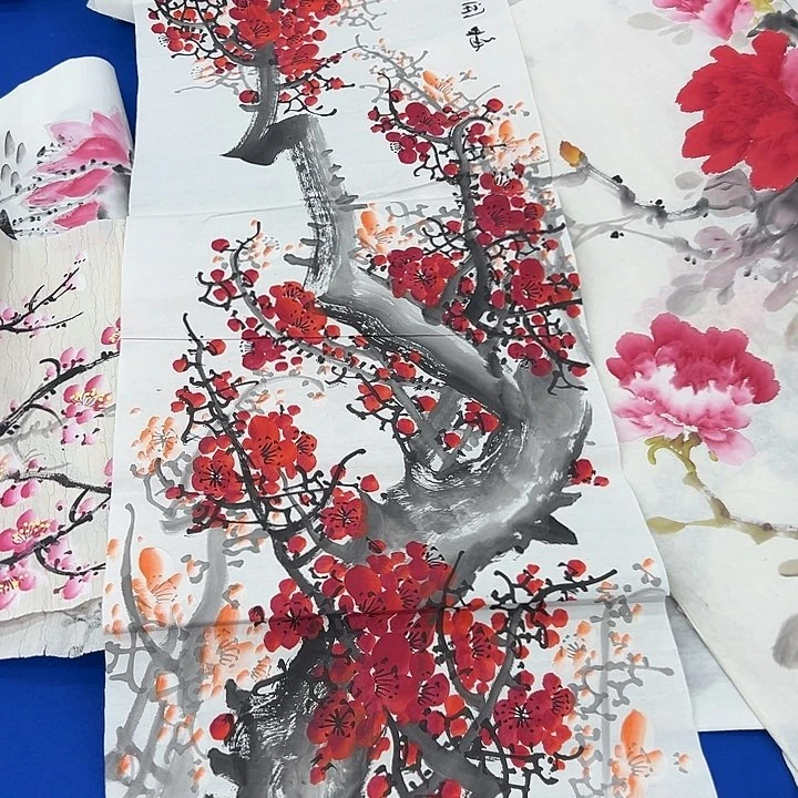 国画纯手绘作品欣赏图