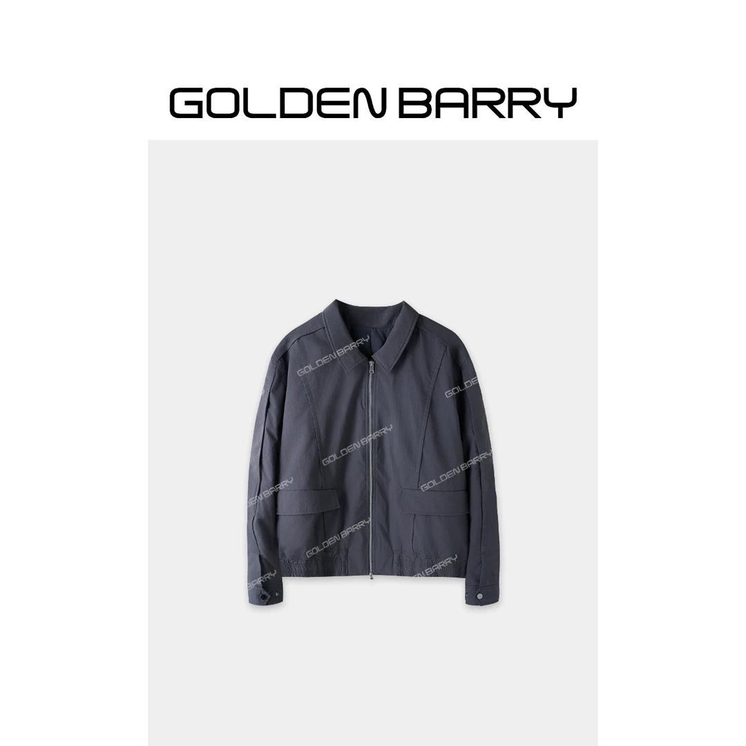 GOLDENBARRY| 171007男装韩系休闲夹棉外套
