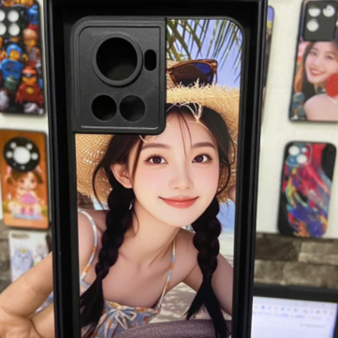 来图定制（适用于苹果手机）创意个性情侣亲子定制折叠手机壳外壳