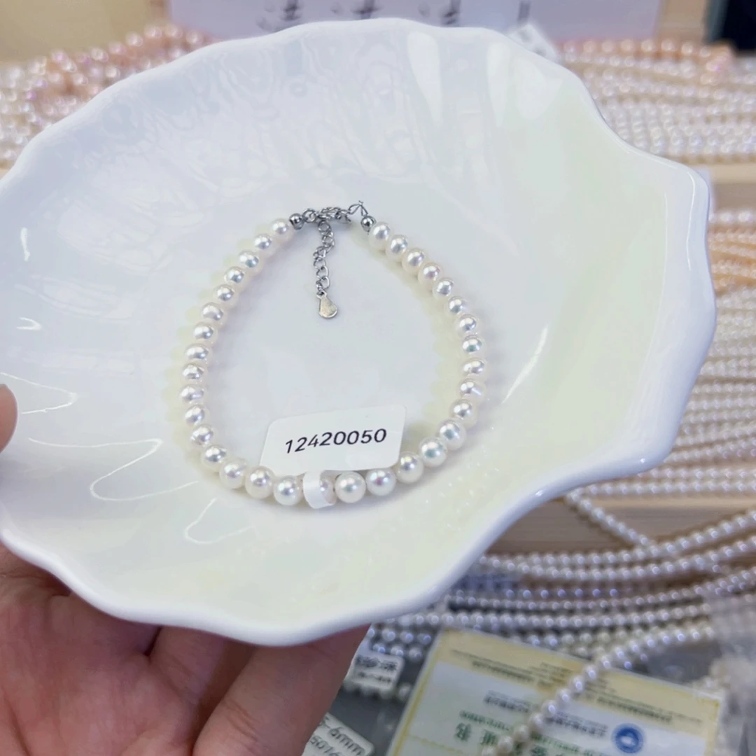 未镶嵌手绳淡水珍珠