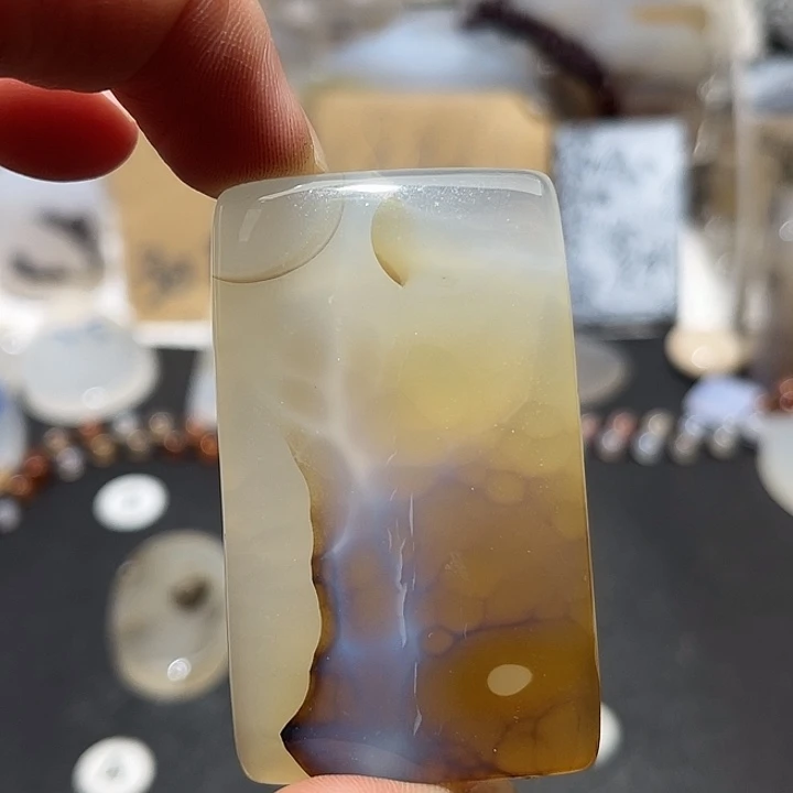 玛瑙/玉髓未镶嵌吊坠(不含链)