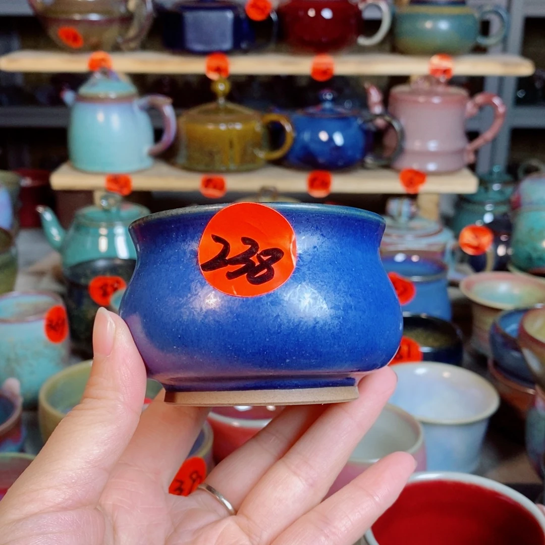 江***人神后钧瓷手工，啊茶器