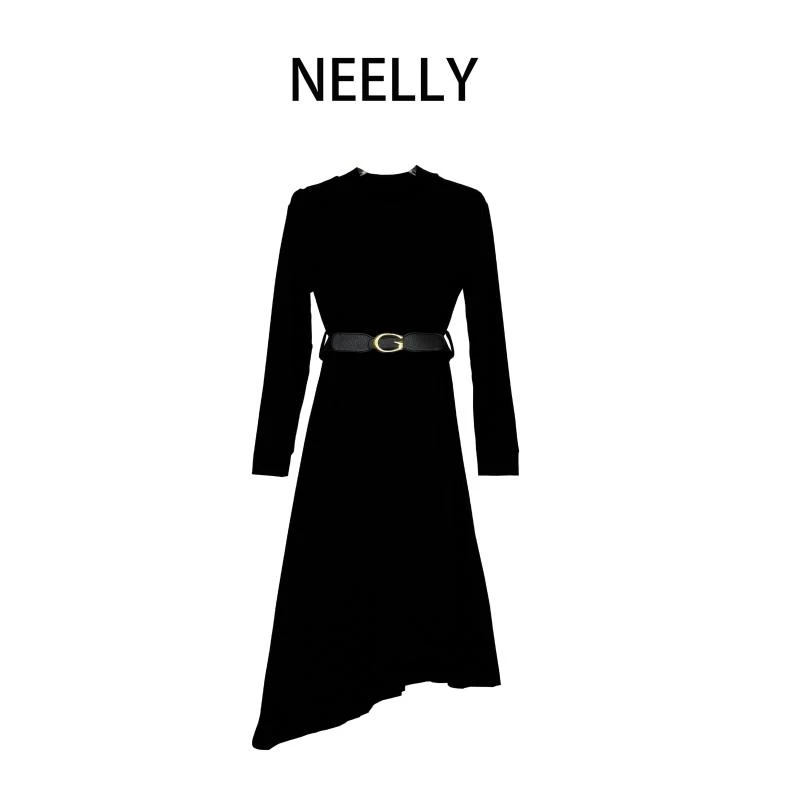 【丽公主专属】NEELLY纳俪商场同款连衣裙N23094Y03352