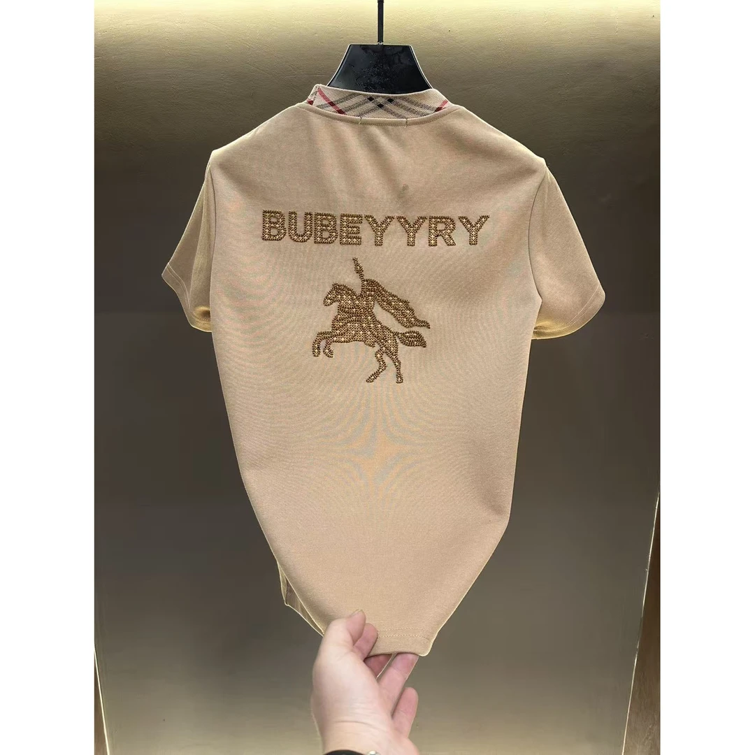 男士秋冬新款轻奢休闲百搭修身时尚半袖K938