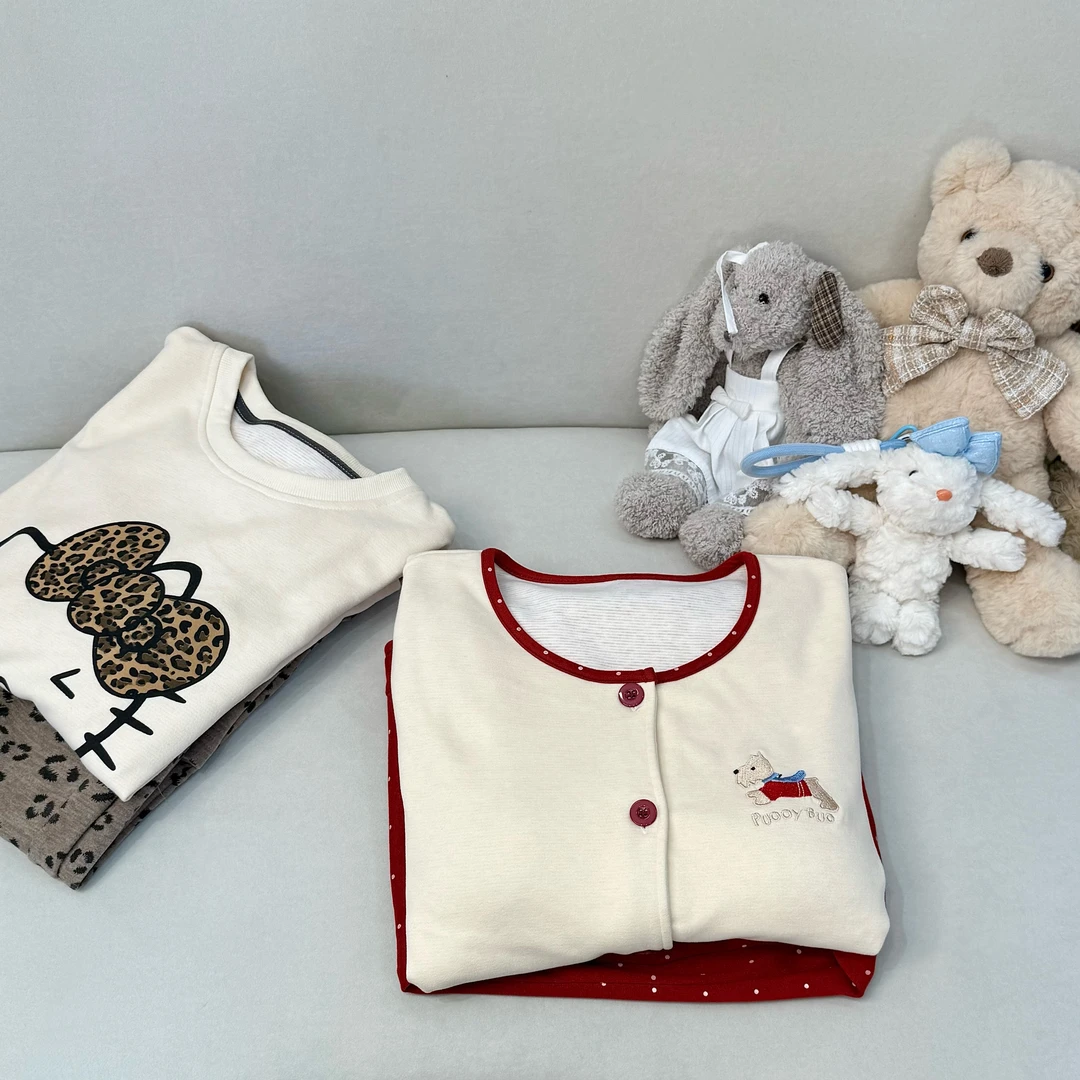 【2号链接】羊绒睡衣可外穿长袖长裤韩版休闲家居服套装