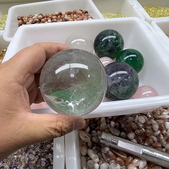 水晶珠宝半成品未镶嵌迪**七