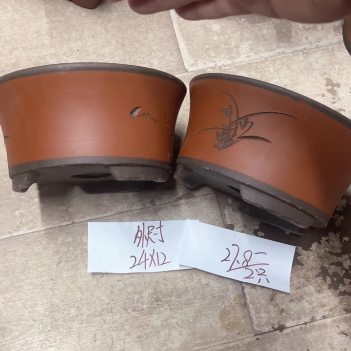 紫砂紫砂花盆破损包赔