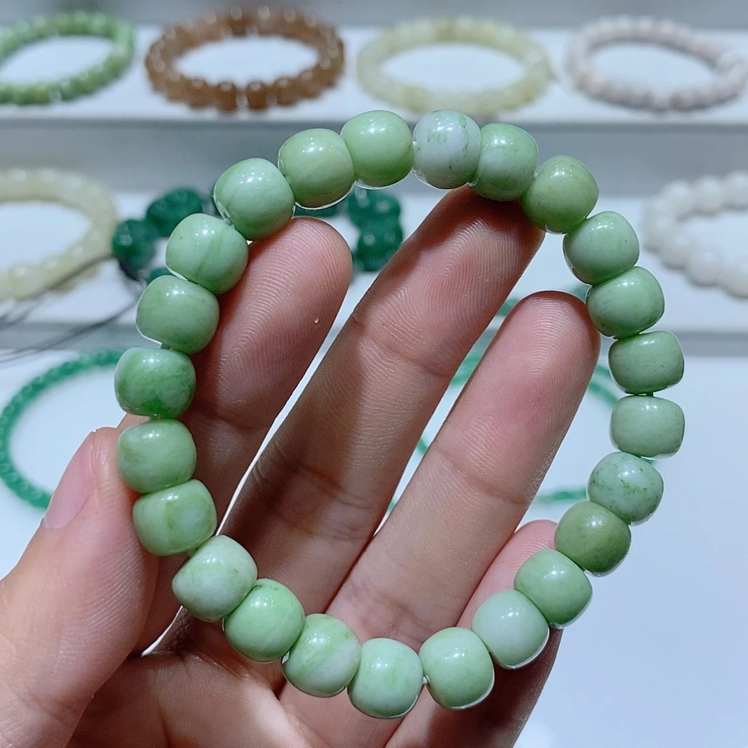 独山玉未镶嵌手串