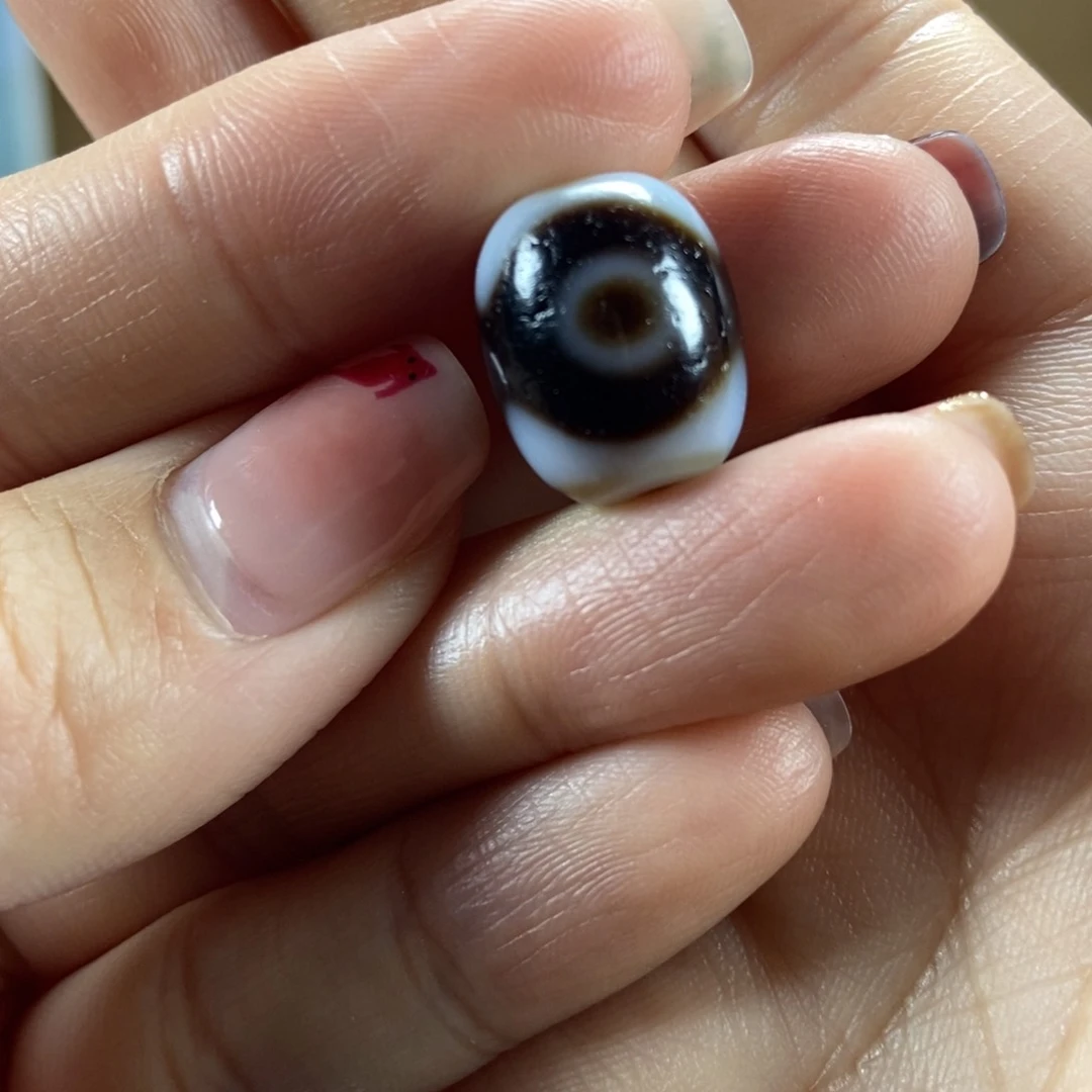 玛瑙/玉髓三眼未镶嵌