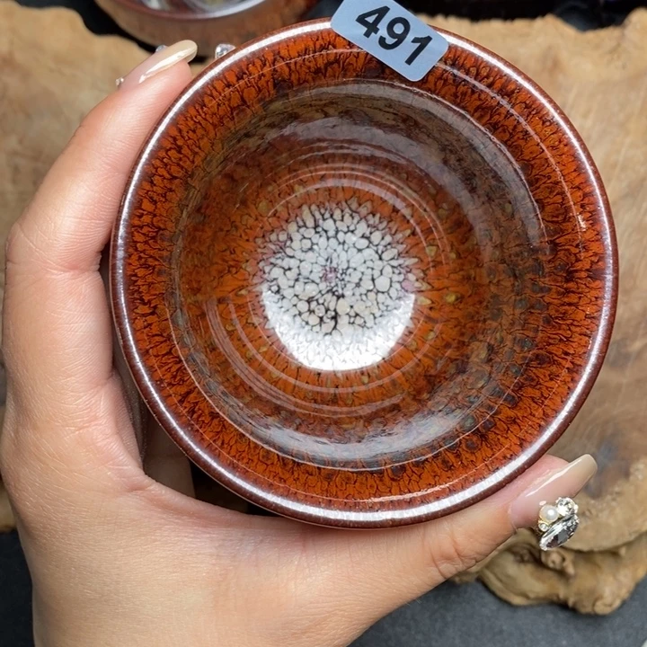 茶盏建窑建盏主人杯491