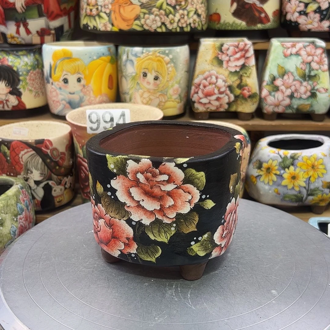 景德镇炫彩手绘口10