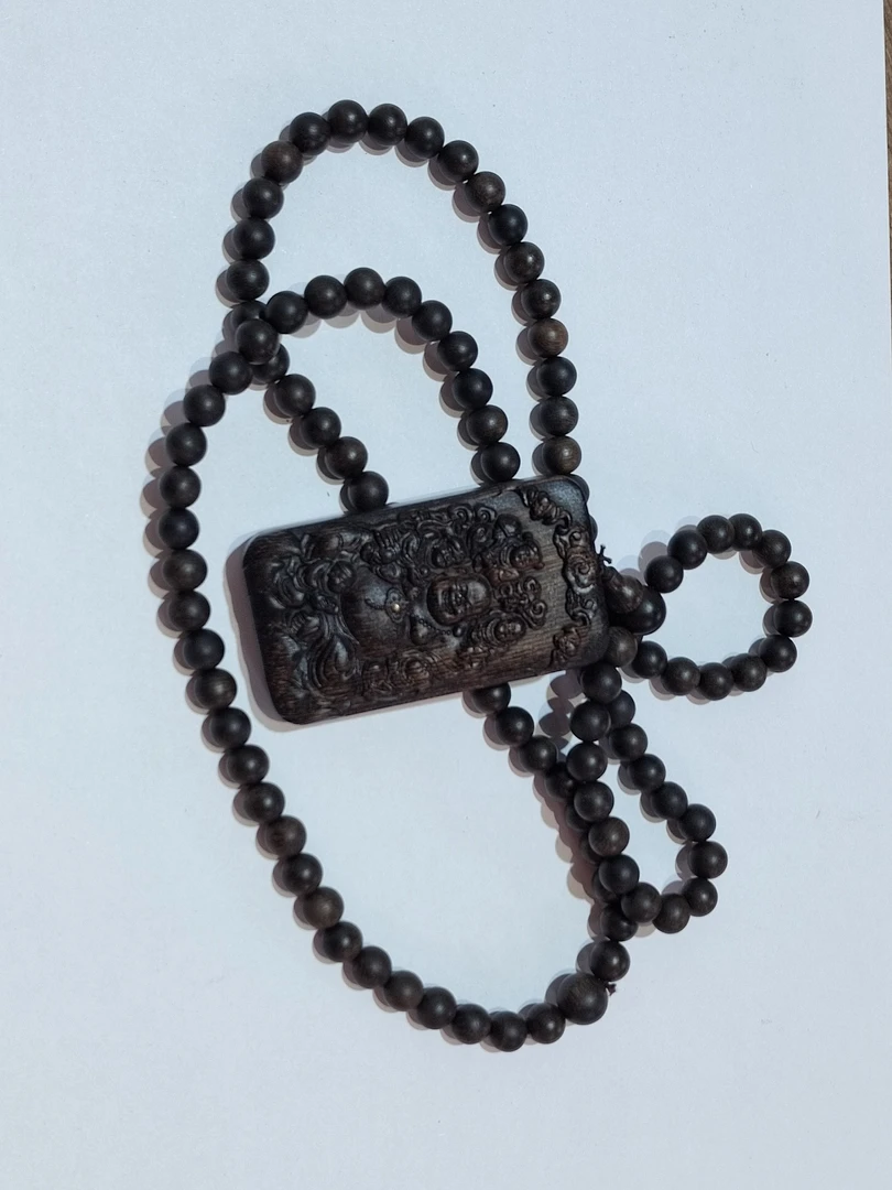 沉香 雷击留疤子伽罗戏弥勒四七牌