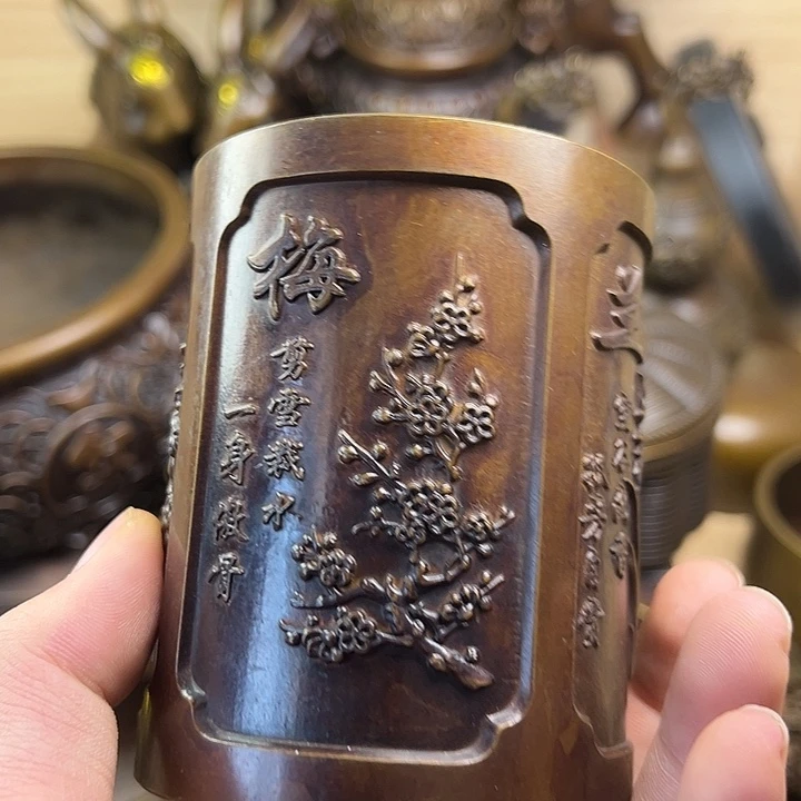 精美铜器，点击下单