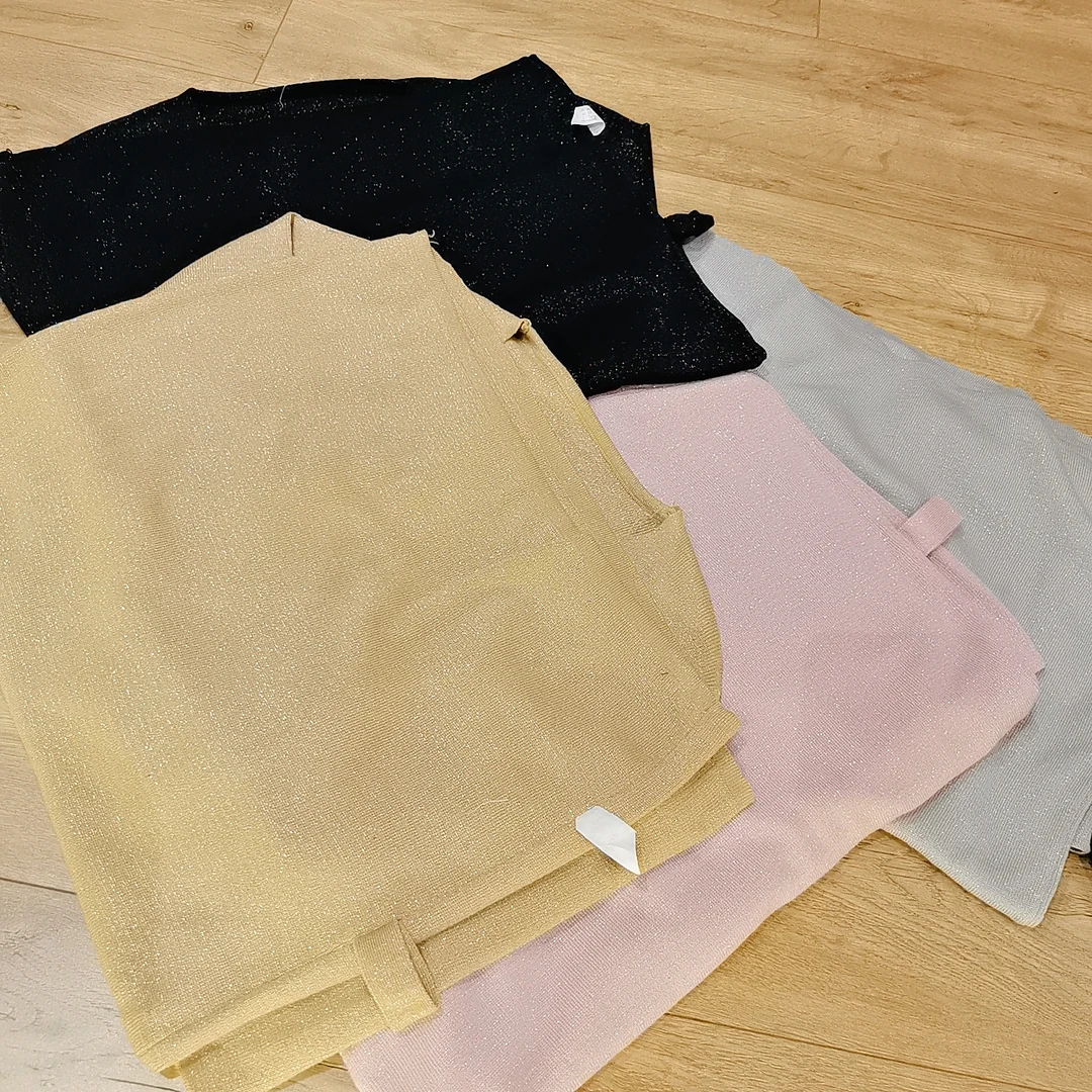 L不灵不灵礼服感百搭毛衣