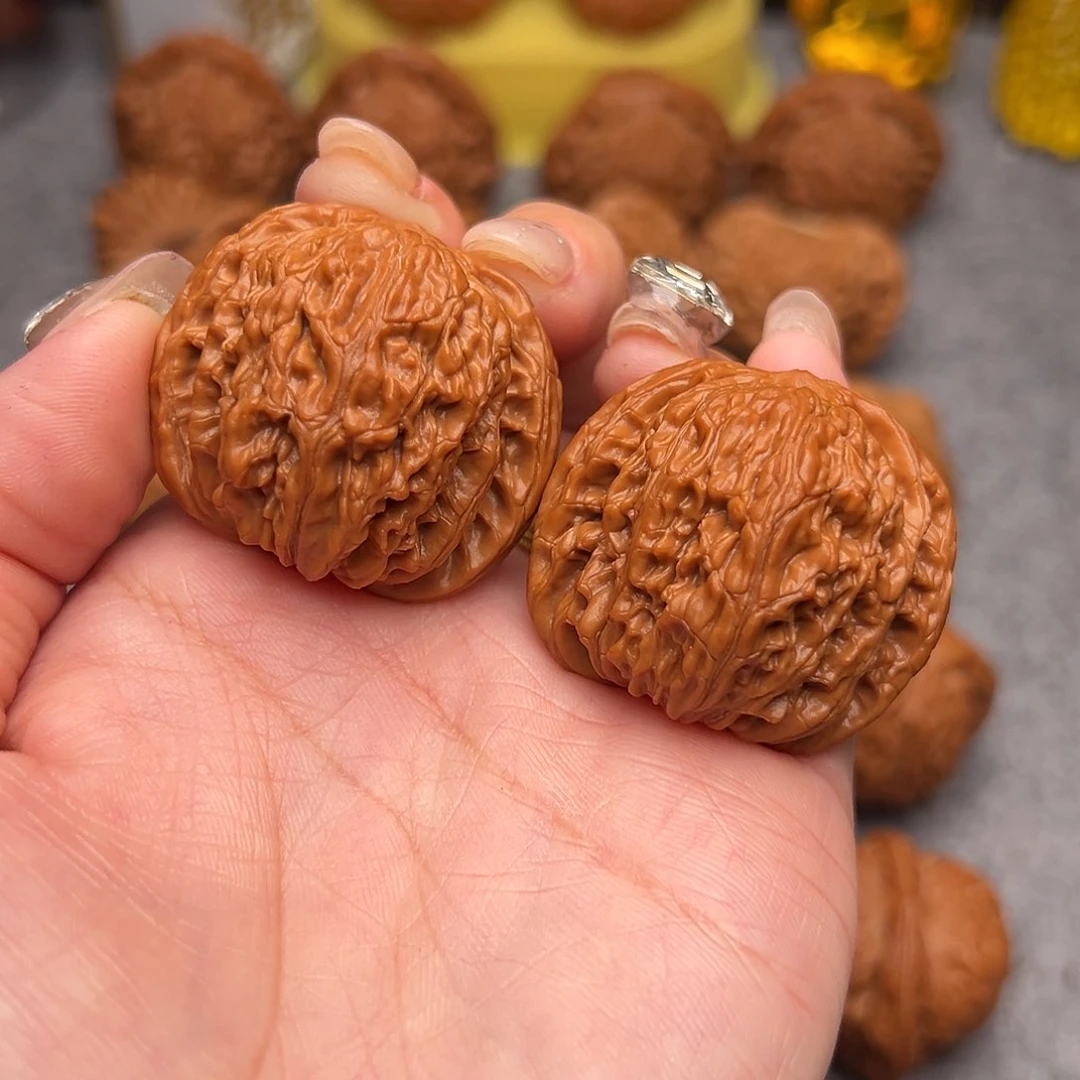 把件文玩核桃毕业精品精配山地磨37.8全品正