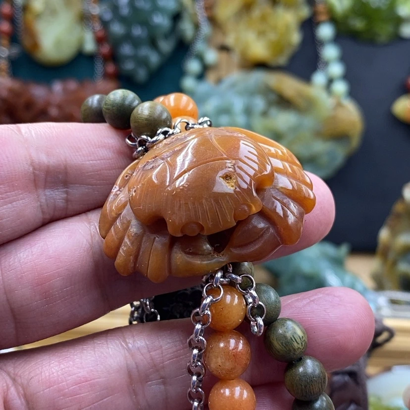 【闪购商品】未镶嵌岫玉手牌