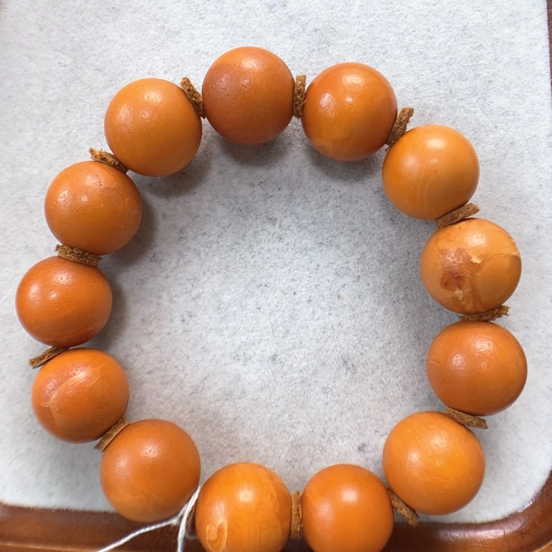 蜜蜡未镶嵌手串蜜蜡